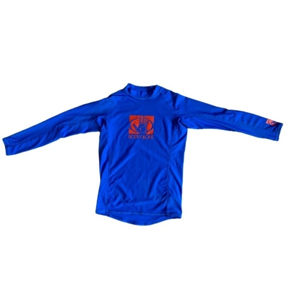 Body Glove Blue Swim Long Sleeve Rash Guard Shirt - Picture 2 of 10